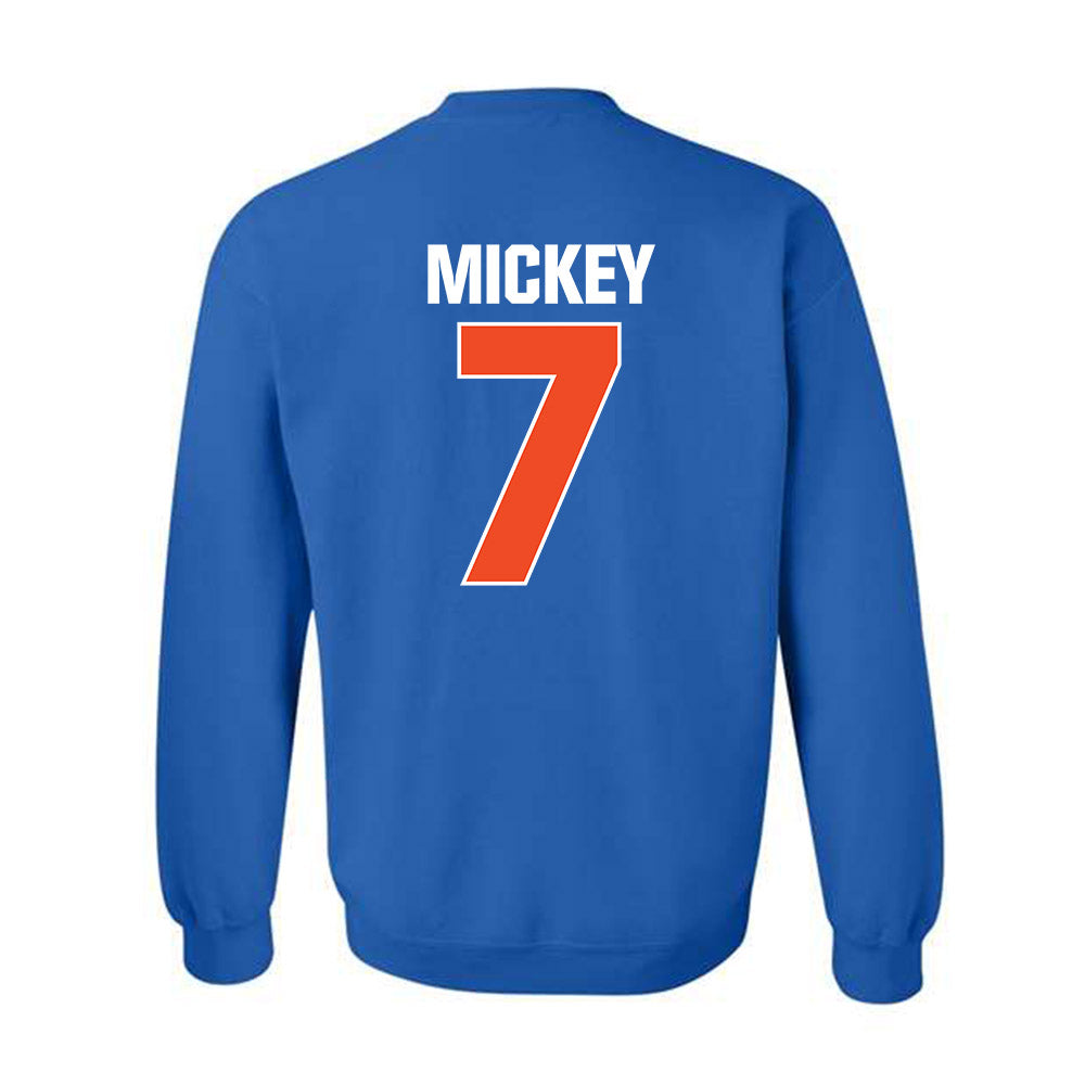 Boise State - NCAA Football : Jaden Mickey - Sport Shersey Crewneck Sweatshirt-1