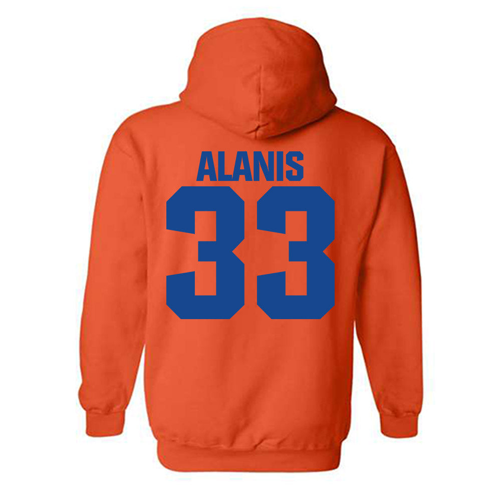 Boise State - NCAA Football : Josiah Alanis - Sport Shersey Hooded Sweatshirt-1