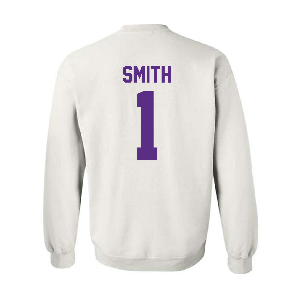 Furman - NCAA Football : Trey Smith - Classic Shersey Crewneck Sweatshirt-1