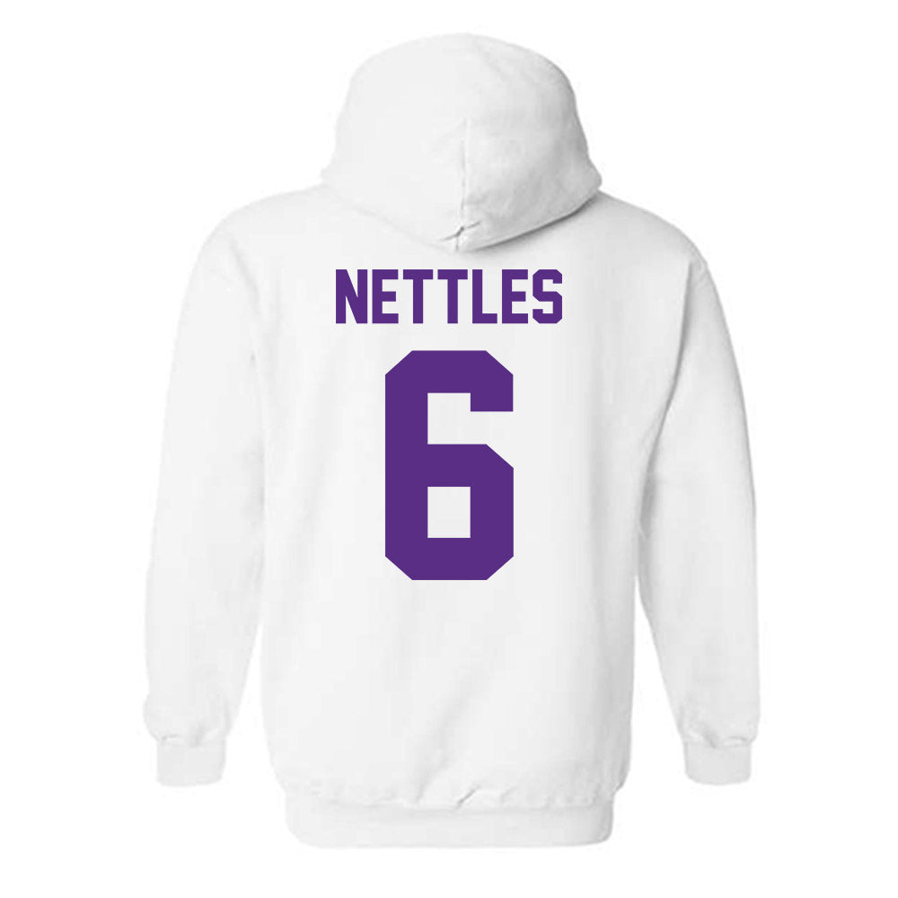 Furman - NCAA Football : CJ Nettles - Classic Shersey Hooded Sweatshirt-1