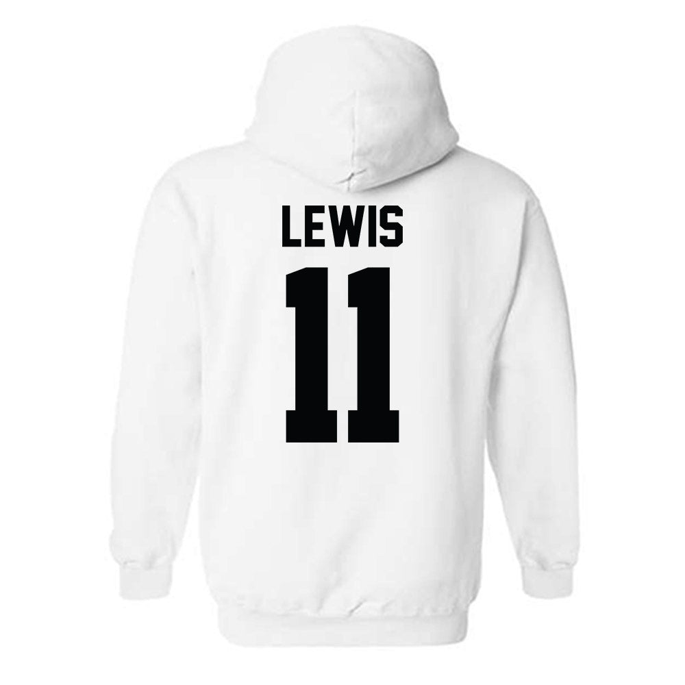 Furman - NCAA Men's Basketball : Gunnar Lewis - Classic Shersey Hooded Sweatshirt-1