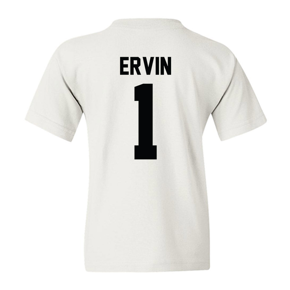 Furman - NCAA Women's Basketball : Alyssa Ervin - Classic Shersey Youth T-Shirt-1