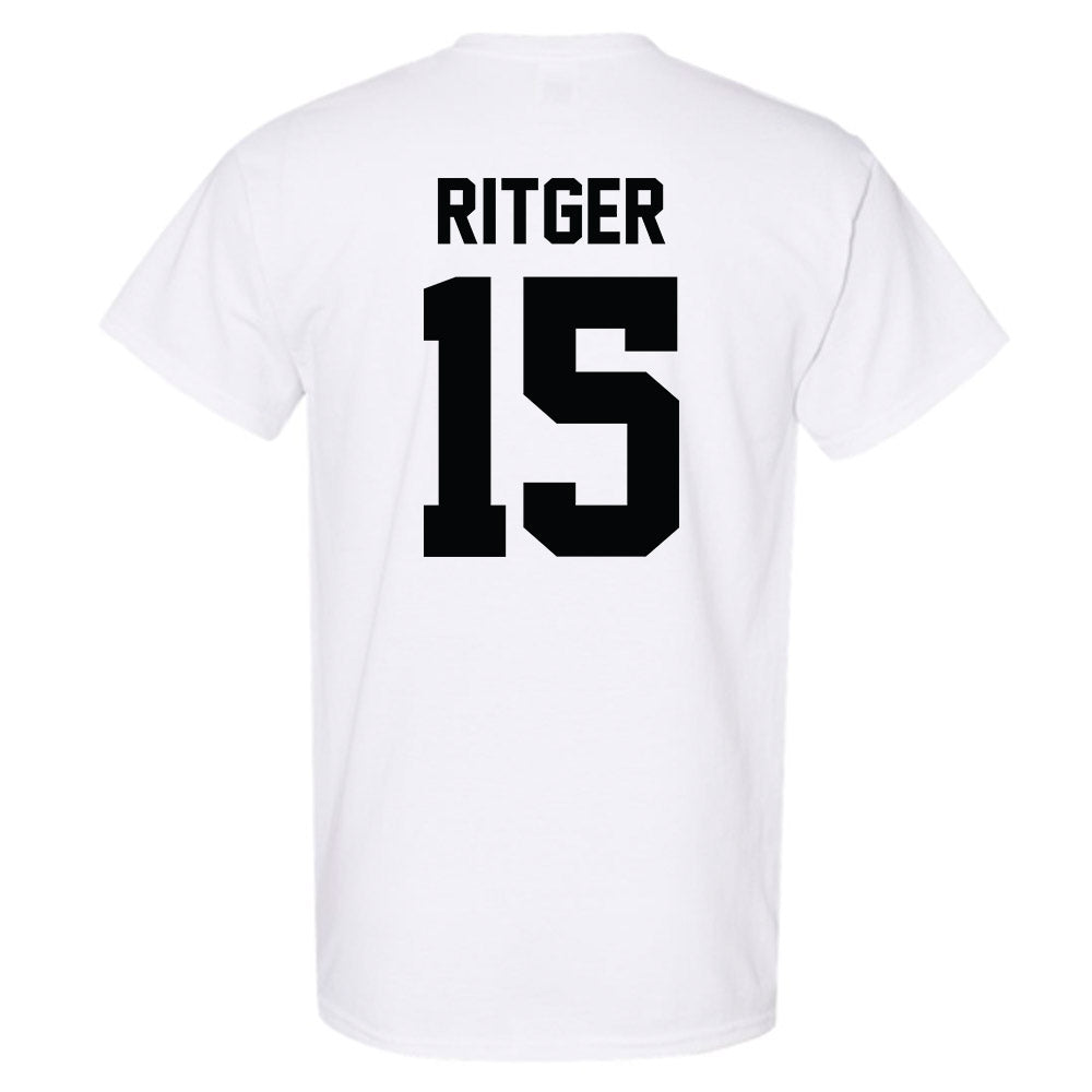 Furman - NCAA Men's Basketball : Owen Ritger - Classic Shersey T-Shirt-1