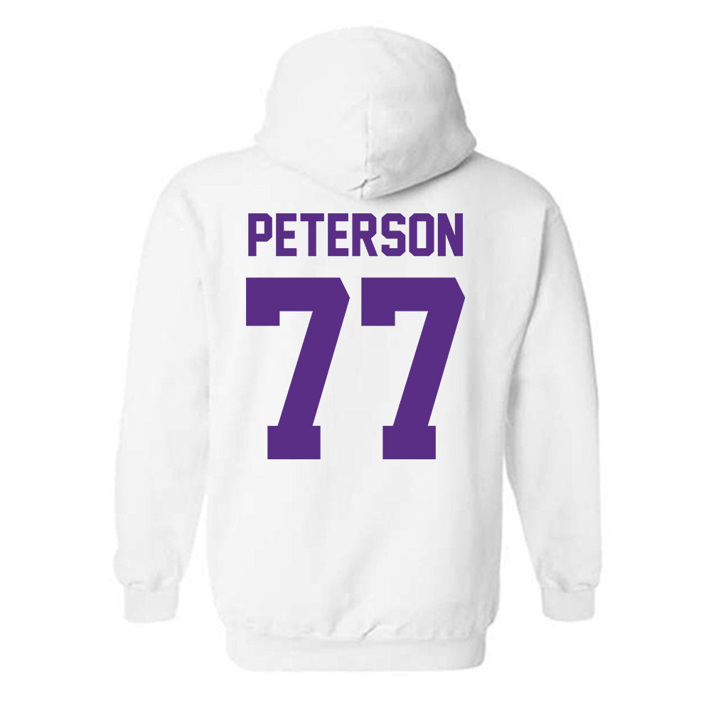 Furman - NCAA Football : Parker Peterson - Classic Shersey Hooded Sweatshirt-1