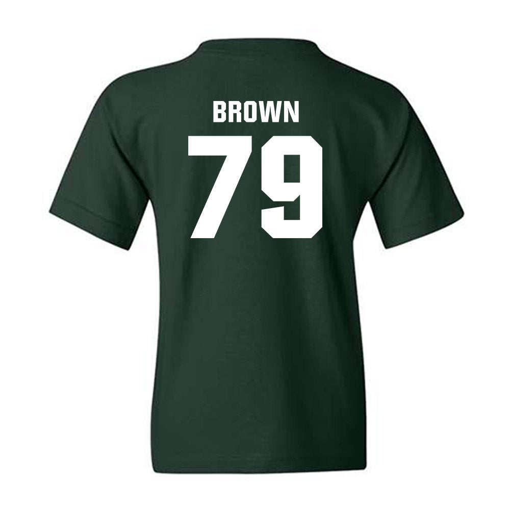 UNC Charlotte - NCAA Football : Tristen Brown - Classic Shersey Youth T-Shirt-1