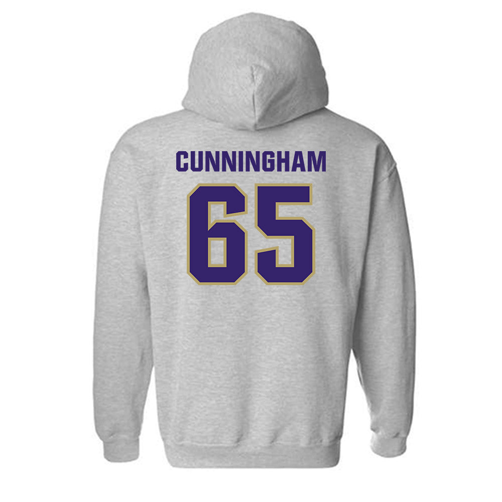 JMU - NCAA Football : Parker Cunningham - Classic Shersey Hooded Sweatshirt-1