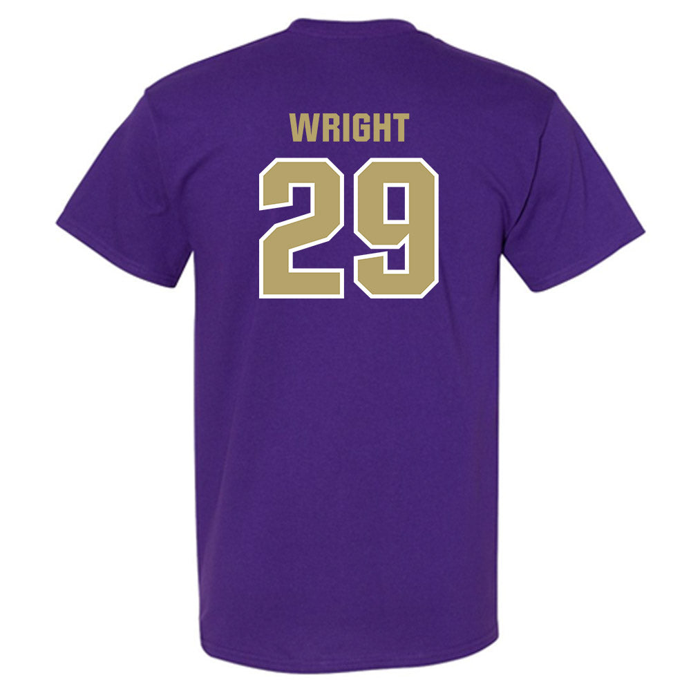 JMU - NCAA Football : KJ Wright - Classic Shersey T-Shirt-1