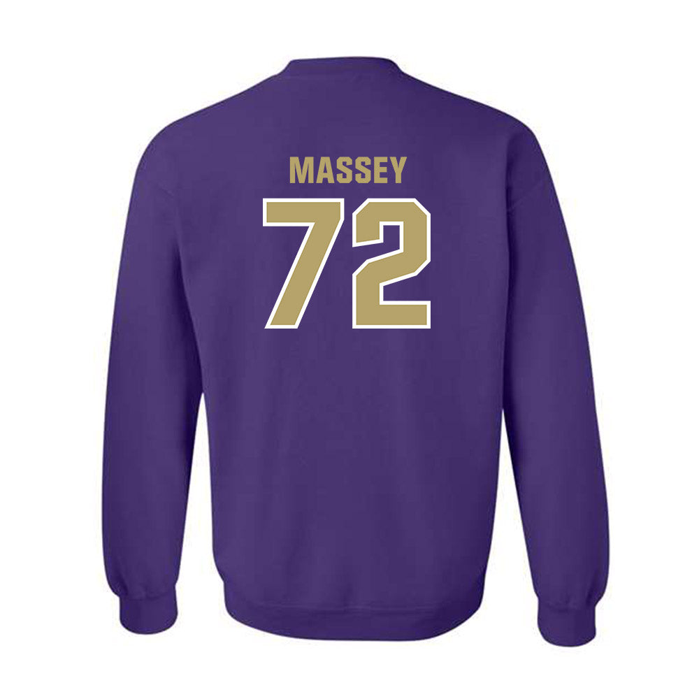 JMU - NCAA Football : Kaedin Massey - Classic Shersey Crewneck Sweatshirt-1
