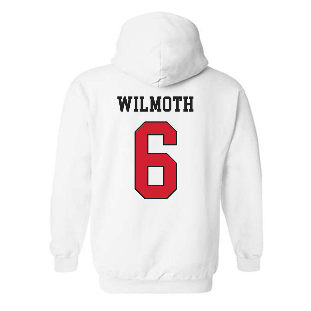 Illinois State - NCAA Baseball : Joey Wilmoth - Classic Shersey Hooded Sweatshirt-1