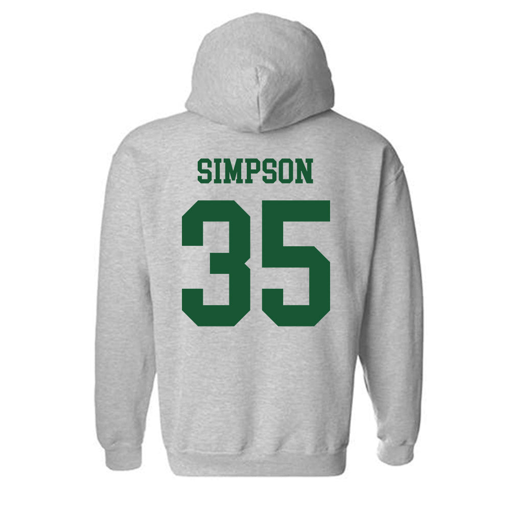 UAB - NCAA Football : Owen Simpson - Classic Shersey Hooded Sweatshirt-1