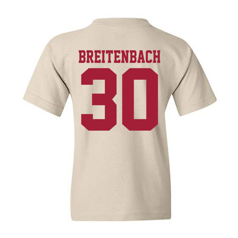 Oklahoma - NCAA Baseball : Finn Breitenbach - Fashion Shersey Youth T-Shirt-1
