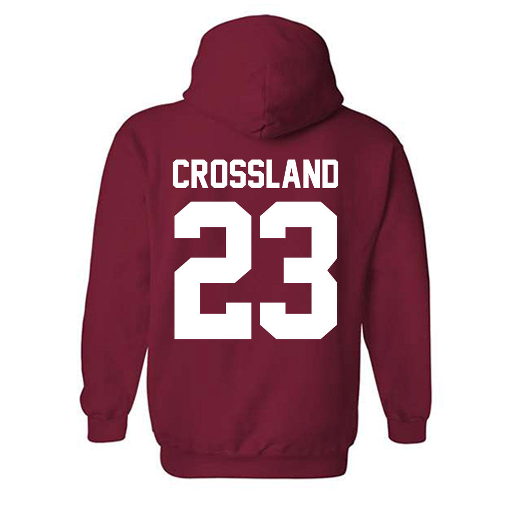 Oklahoma - NCAA Baseball : Cade Crossland - Fashion Shersey Hooded Sweatshirt-1