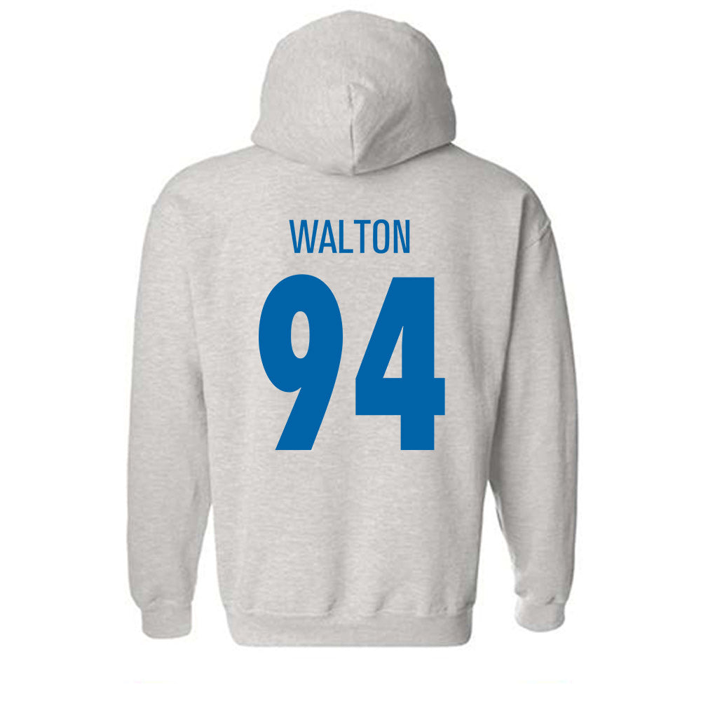 MTSU - NCAA Football : Jack Walton - Classic Shersey Hooded Sweatshirt-1