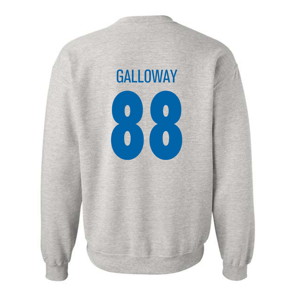 MTSU - NCAA Football : Tayvion Galloway - Classic Shersey Crewneck Sweatshirt-1