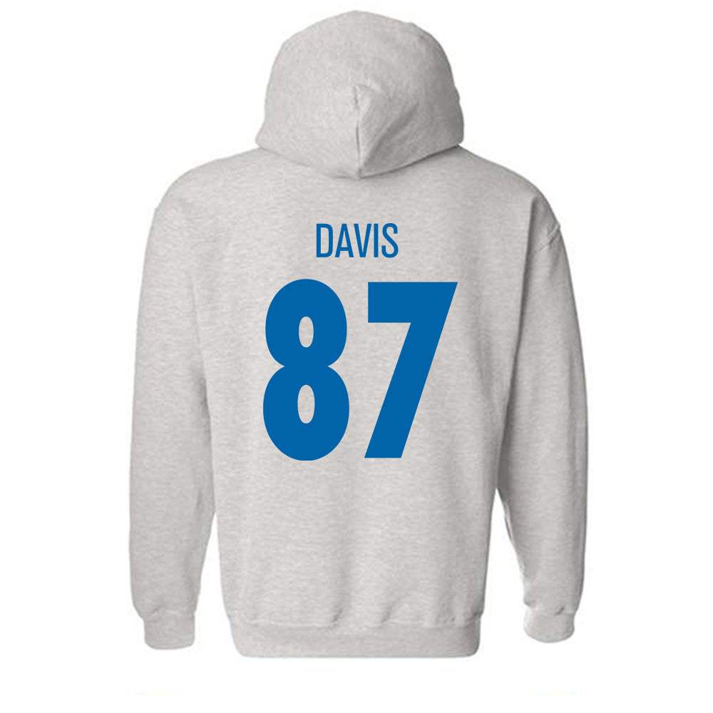 MTSU - NCAA Football : Chase Davis - Classic Shersey Hooded Sweatshirt-1