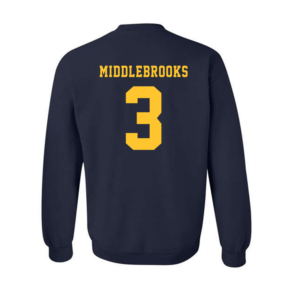 ETAMU - NCAA Football : Qua Middlebrooks - Classic Shersey Crewneck Sweatshirt-1