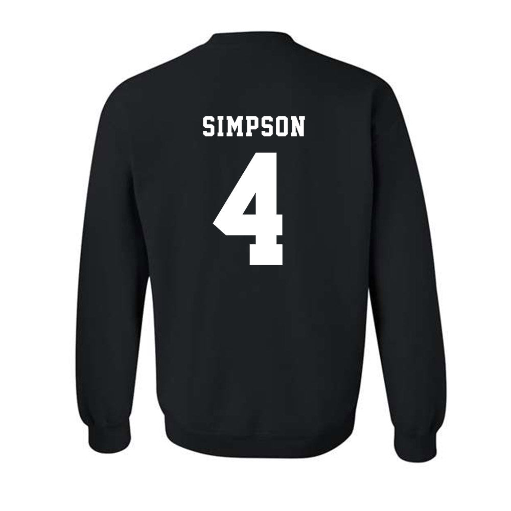 ETAMU - NCAA Football : Micah Simpson - Classic Shersey Crewneck Sweatshirt-1