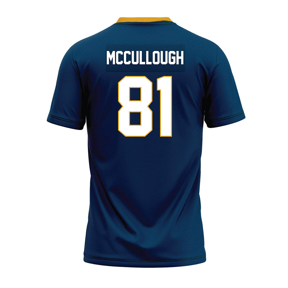 ETAMU - NCAA Football : Jeremy McCullough - Navy Premium Football Jersey-1