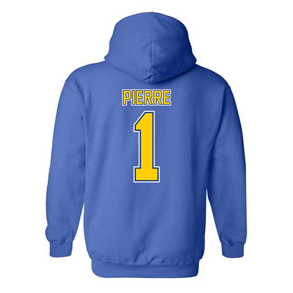 McNeese State - NCAA Women's Basketball : Jalencia Pierre - Classic Shersey Hooded Sweatshirt-1