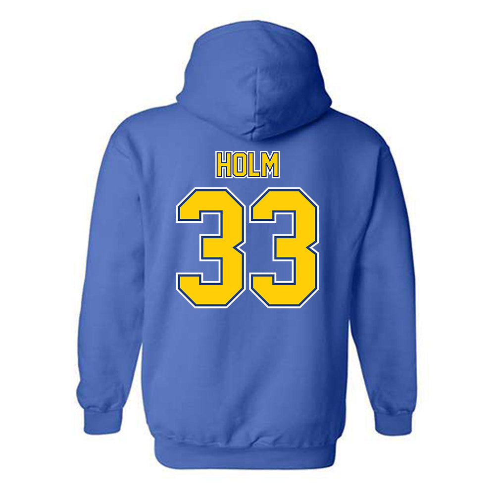 McNeese State - NCAA Baseball : Ian Holm - Classic Shersey Hooded Sweatshirt-1