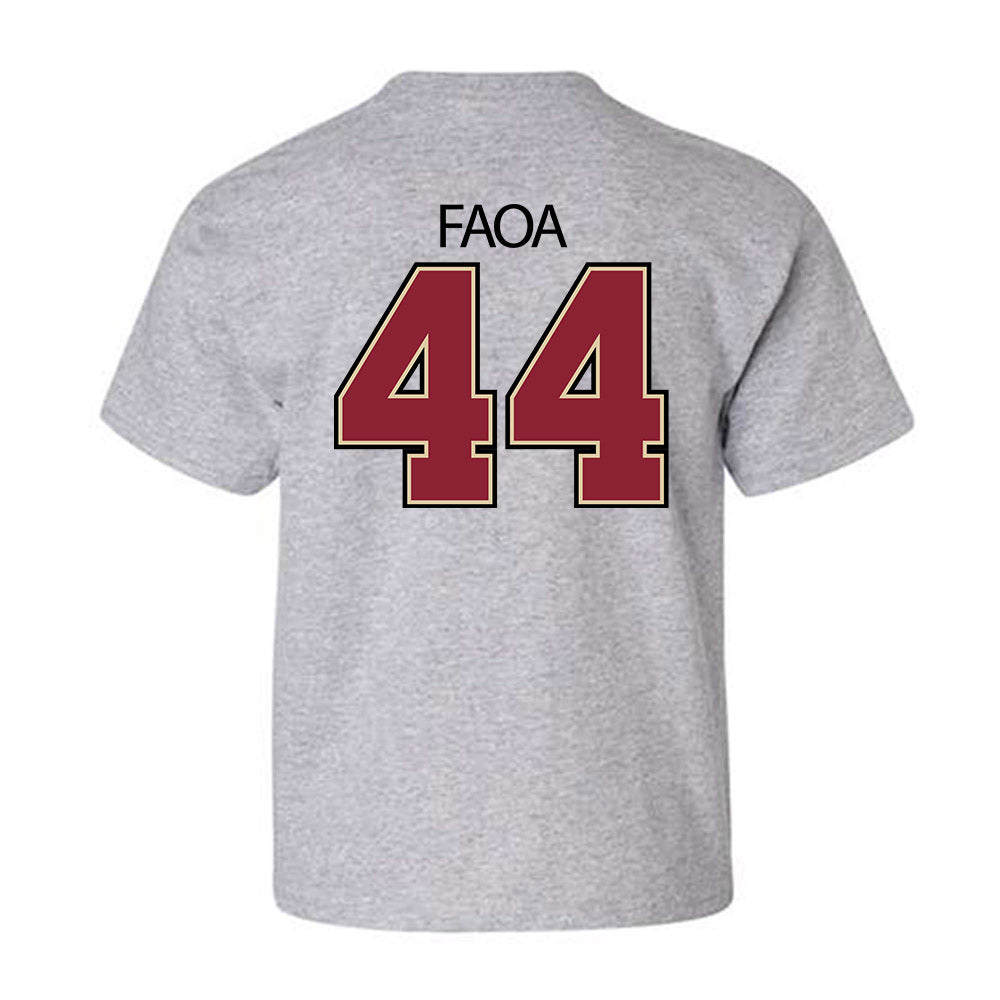 Boston College - NCAA Football : Palaie Faoa - Classic Shersey Youth T-Shirt-1
