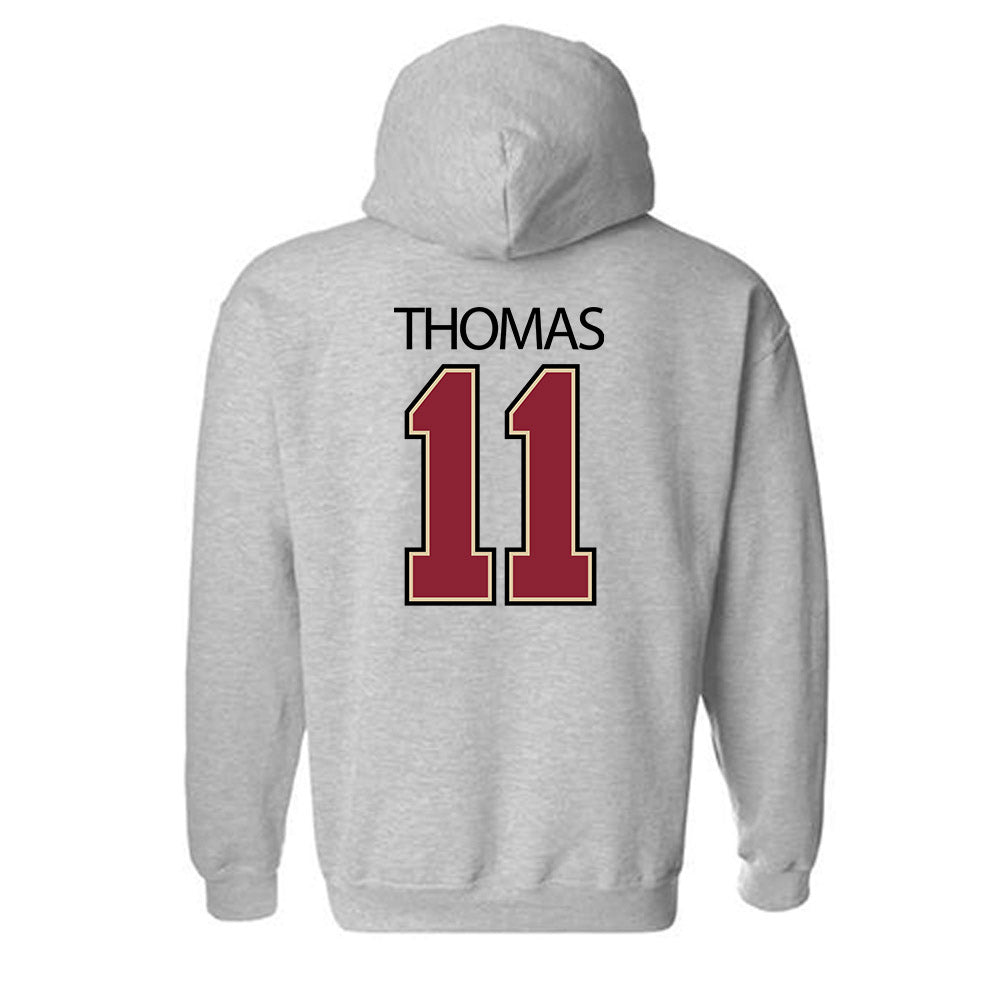 Boston College - NCAA Women's Ice Hockey : Ava Thomas - Classic Shersey Hooded Sweatshirt-1