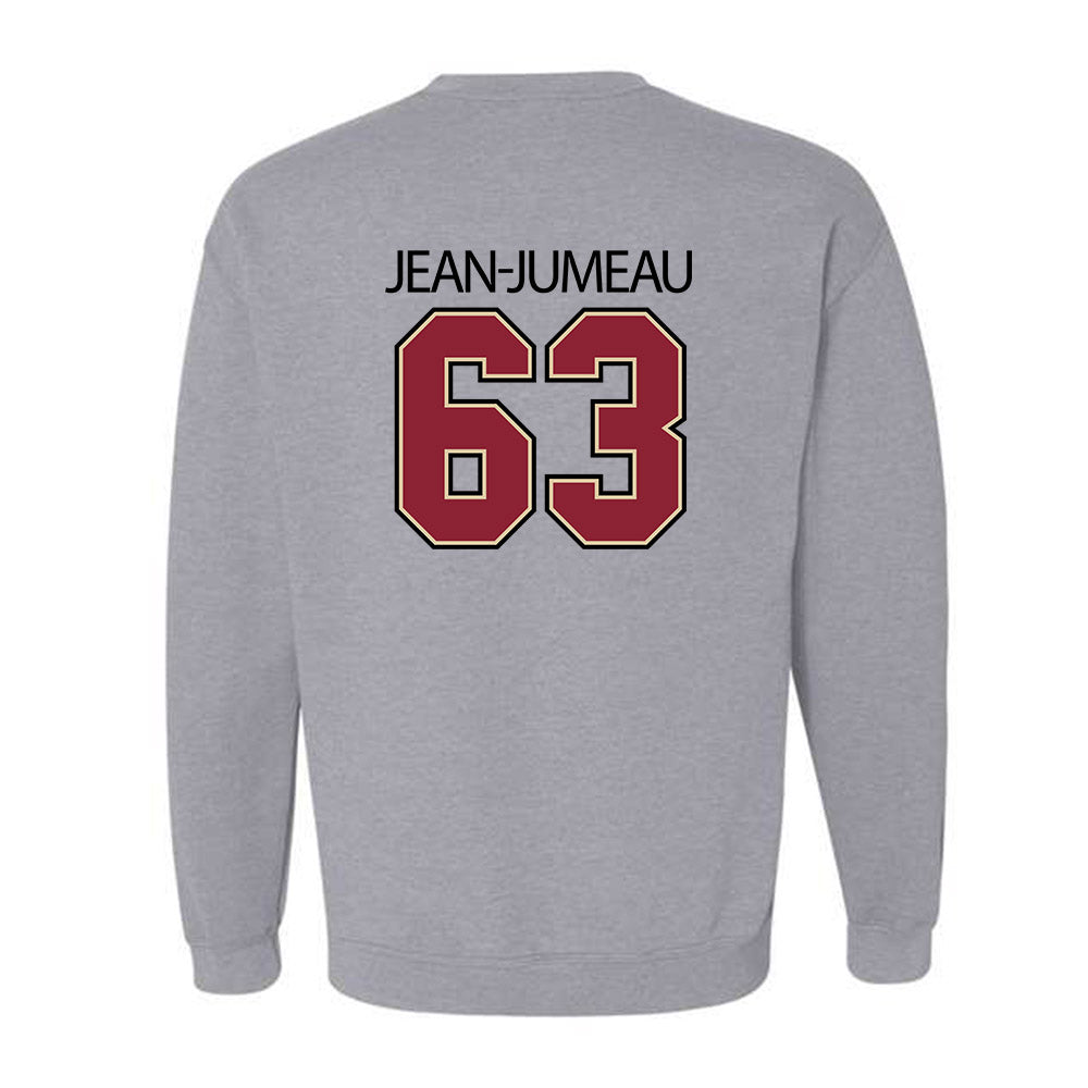 Boston College - NCAA Football : Veguer Jean-Jumeau - Classic Shersey Crewneck Sweatshirt-1