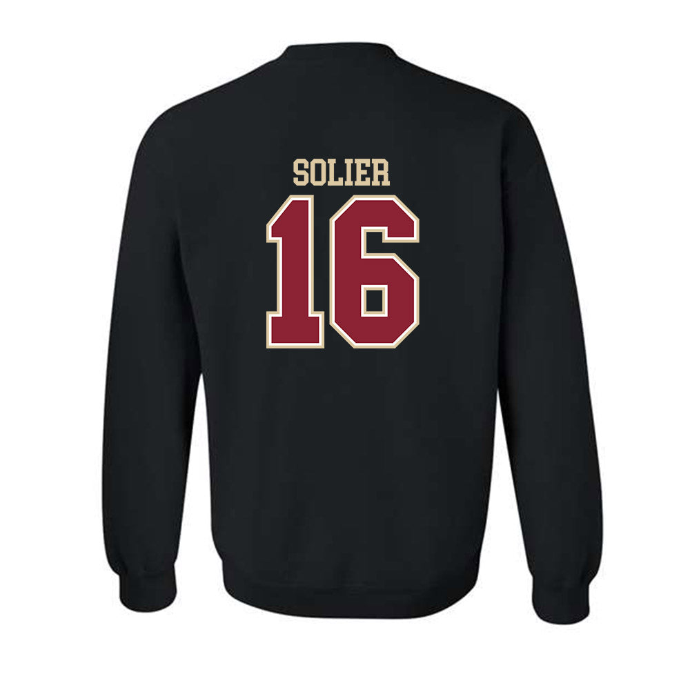Boston College - NCAA Baseball : Julio Solier - Classic Shersey Crewneck Sweatshirt-1