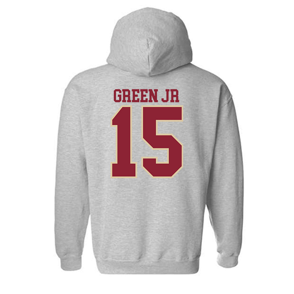 Boston College - NCAA Football : Gerald Green Jr - Classic Shersey Hooded Sweatshirt-3