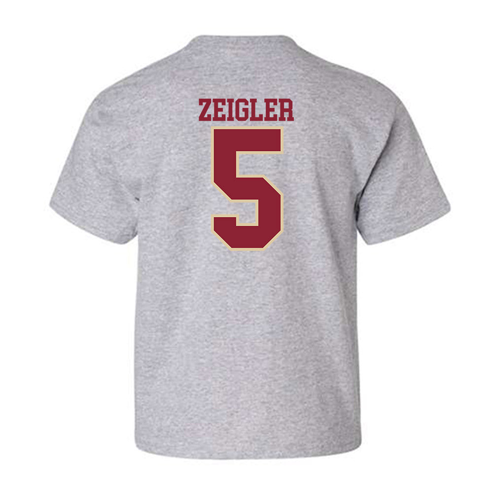 Boston College - NCAA Men's Basketball : Armoni Zeigler - Classic Shersey Youth T-Shirt-3