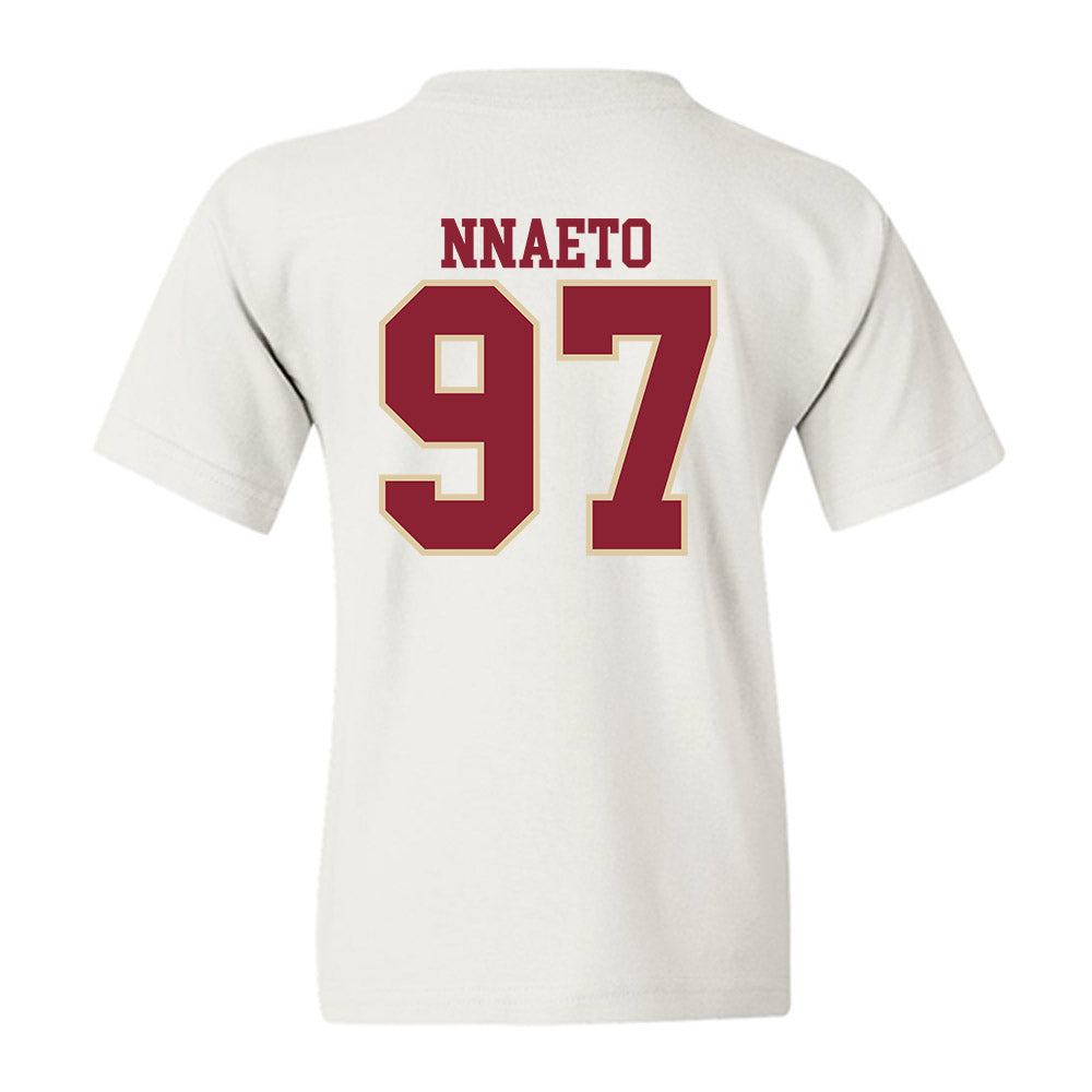 Boston College - NCAA Football : Chuck Nnaeto - Classic Shersey Youth T-Shirt-3