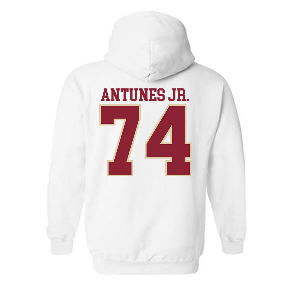 Boston College - NCAA Football : Marcelino Antunes Jr. - Classic Shersey Hooded Sweatshirt-3
