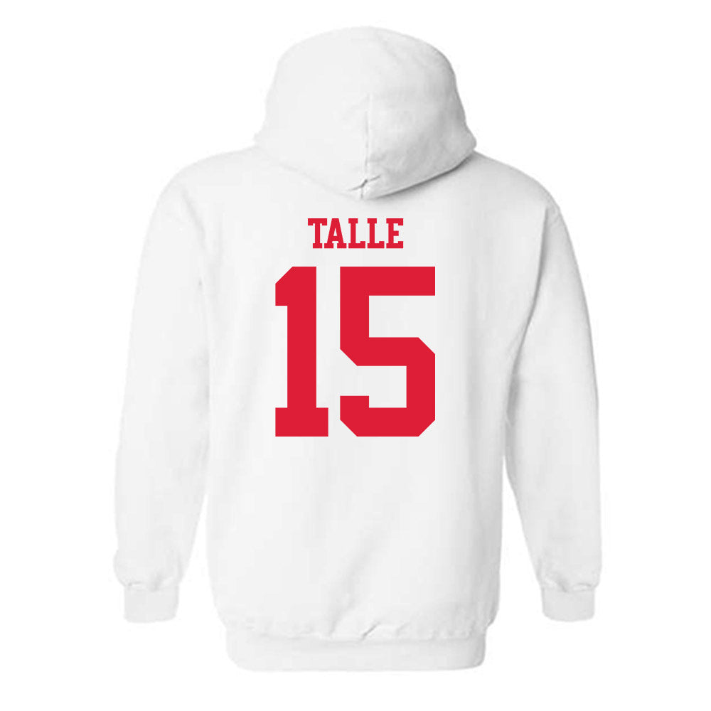 Dayton - NCAA Women's Basketball : Marie Talle - Classic Shersey Hooded Sweatshirt-1