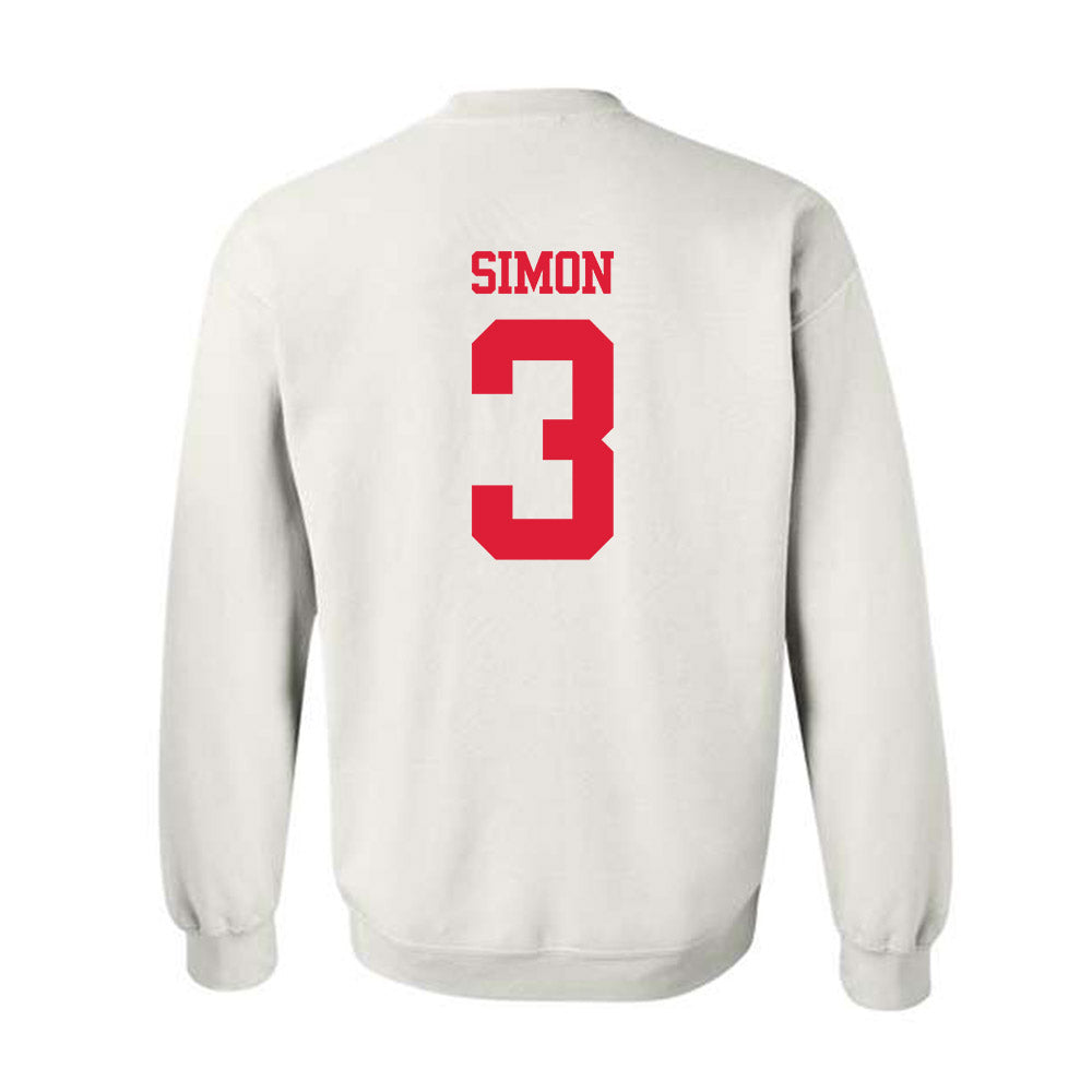 Dayton - NCAA Men's Basketball : Jaiun Simon - Crewneck Sweatshirt