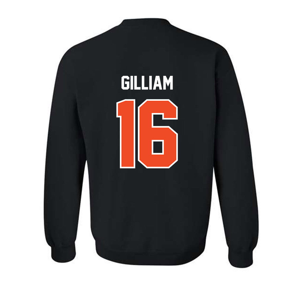 Campbell - NCAA Football : Michael Gilliam - Classic Shersey Crewneck Sweatshirt-1
