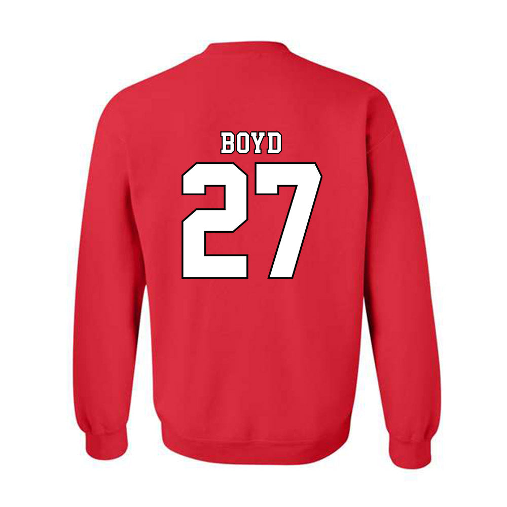 Texas Tech - NCAA Football : Amier Boyd - Classic Shersey Crewneck Sweatshirt-1