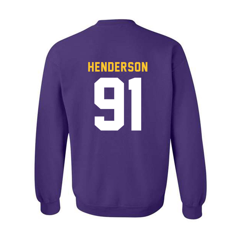 LSU - NCAA Football : Trenton Henderson - Classic Shersey Crewneck Sweatshirt-1