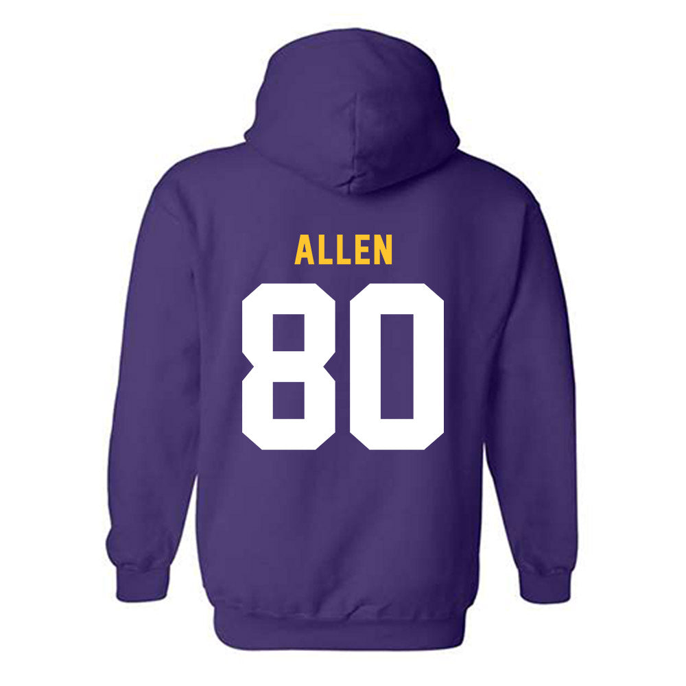LSU - NCAA Football : Brayden Allen - Classic Shersey Hooded Sweatshirt-1