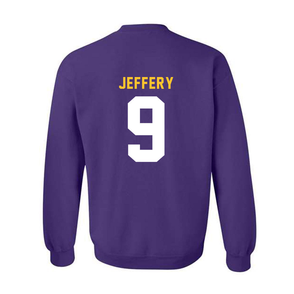 LSU - NCAA Women's Volleyball : Camryn Jeffery - Classic Shersey Crewneck Sweatshirt-1