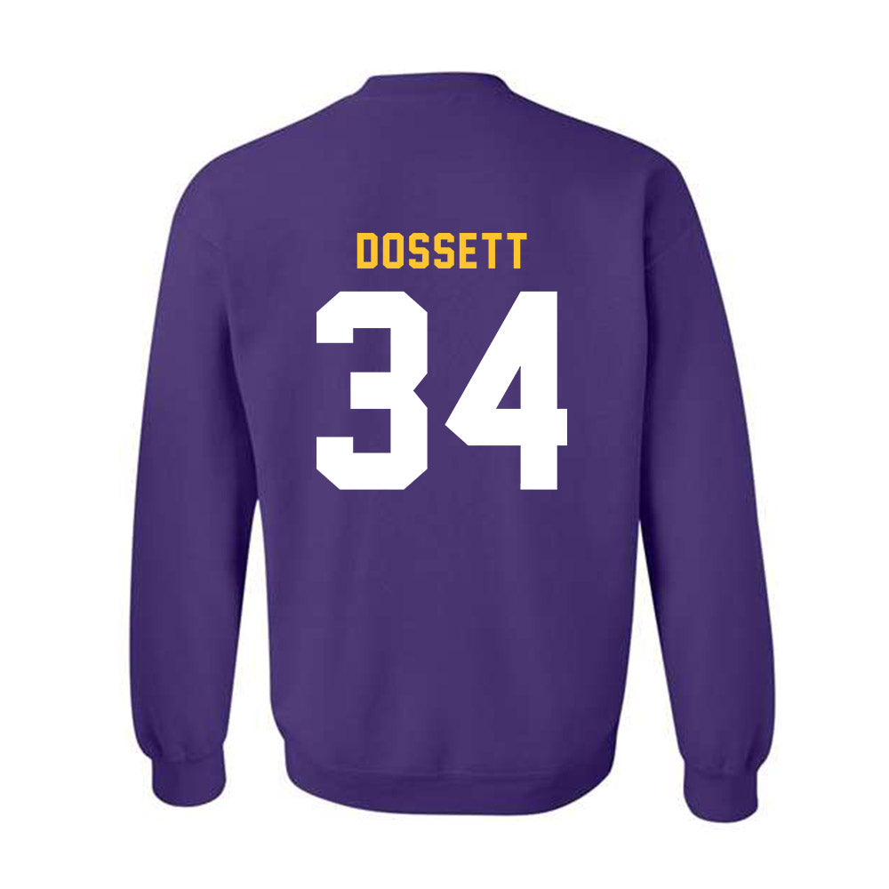 LSU - NCAA Football : Mason Dossett - Classic Shersey Crewneck Sweatshirt-1