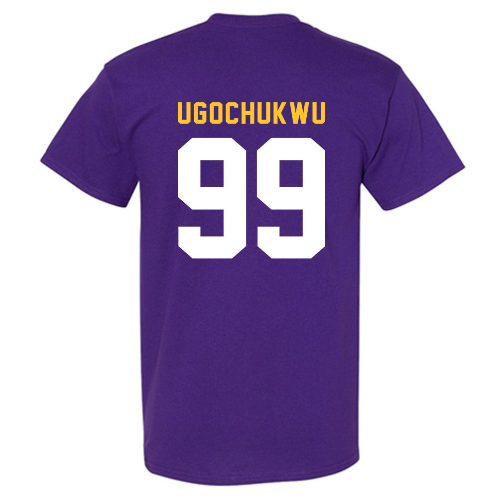 LSU - NCAA Men's Basketball : Divine-Collins Ugochukwu - Classic Shersey T-Shirt-1