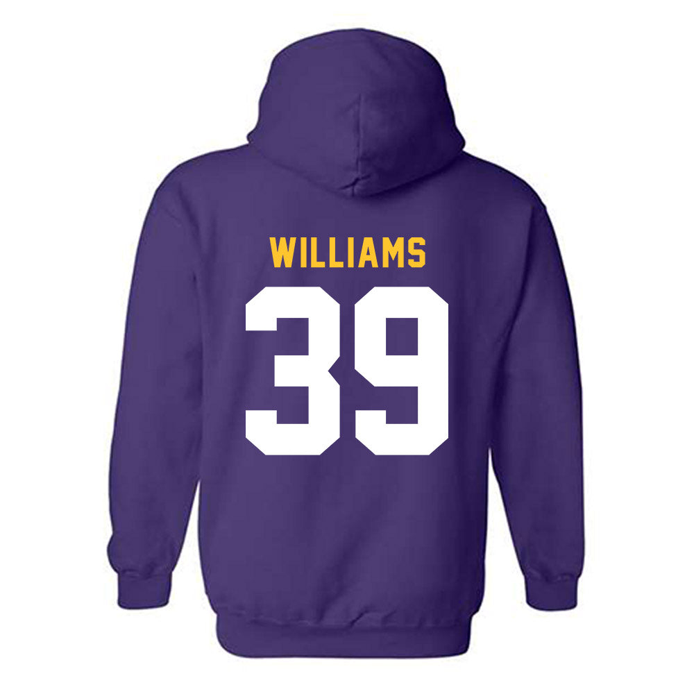 LSU - NCAA Football : Lavonte Williams - Classic Shersey Hooded Sweatshirt-1