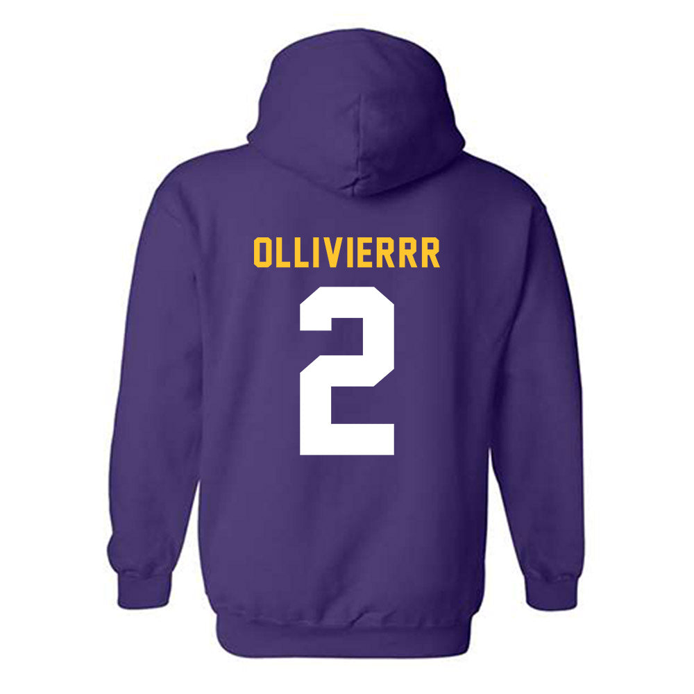 LSU - NCAA Women's Soccer : Jocelyn Ollivierrr - Classic Shersey Hooded Sweatshirt-1