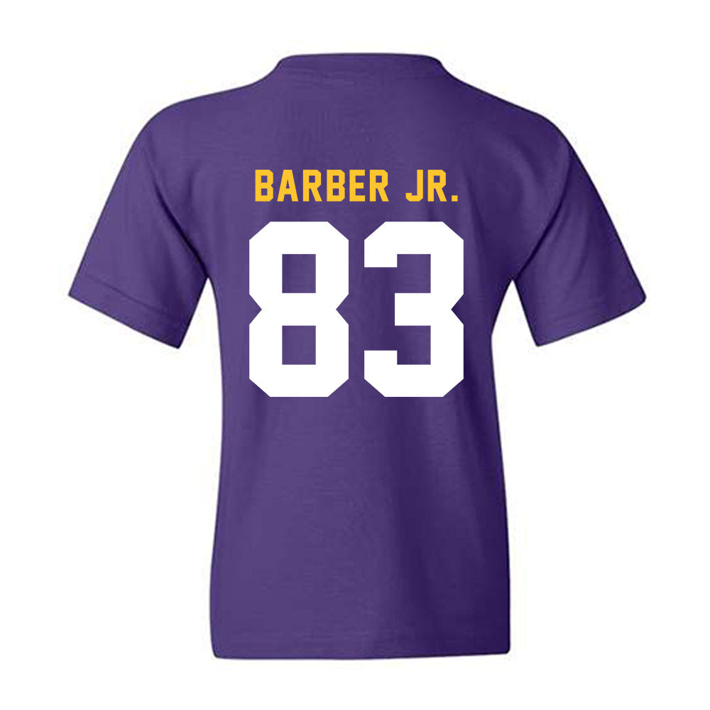LSU - NCAA Football : Corey Barber Jr. - Classic Shersey Youth T-Shirt-1