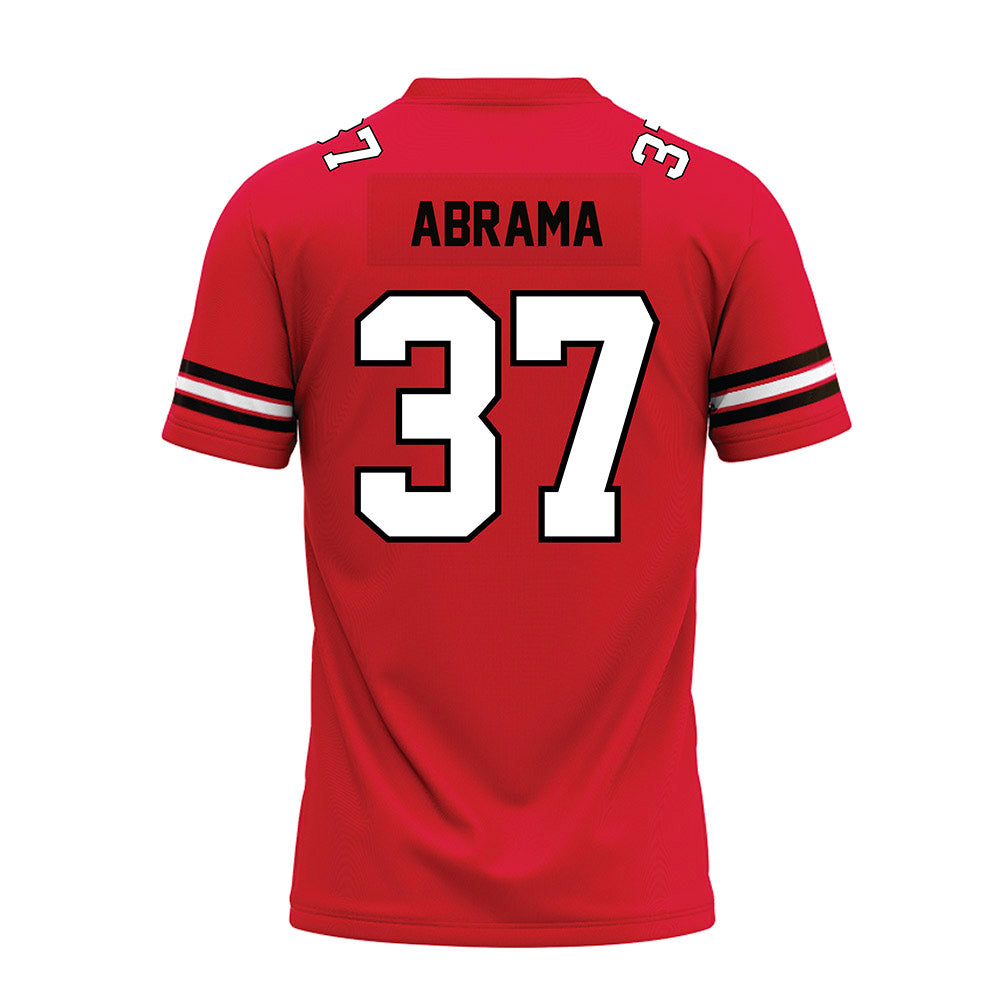 Lamar - NCAA Football : John Abrama - Premium Football Jersey-1