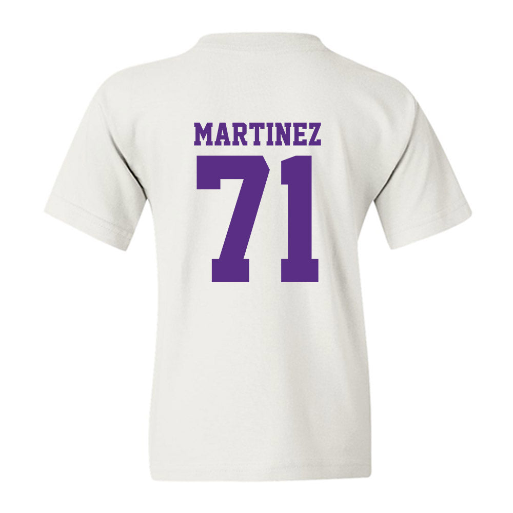 LSU - NCAA Football : Brysten Martinez - Classic Shersey Youth T-Shirt-1