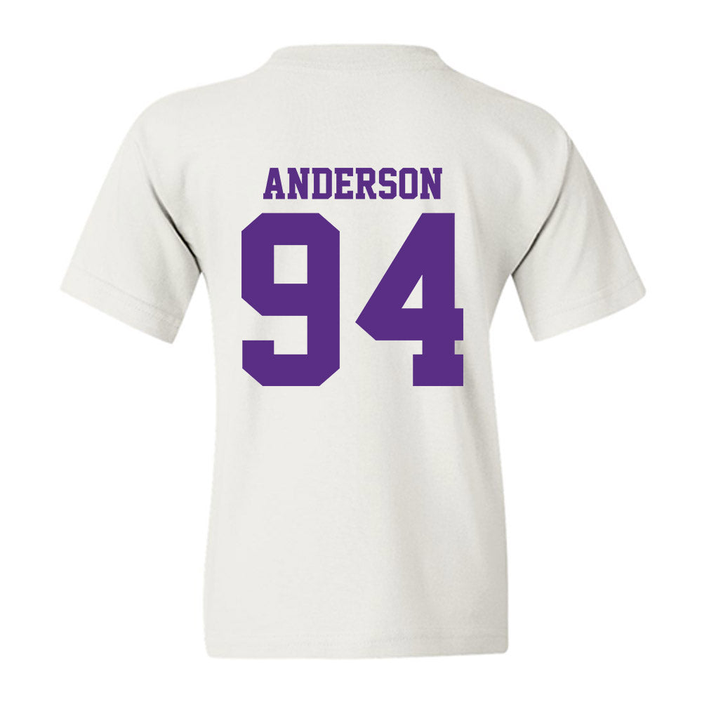 LSU - NCAA Football : Richard Anderson - Classic Shersey Youth T-Shirt-1
