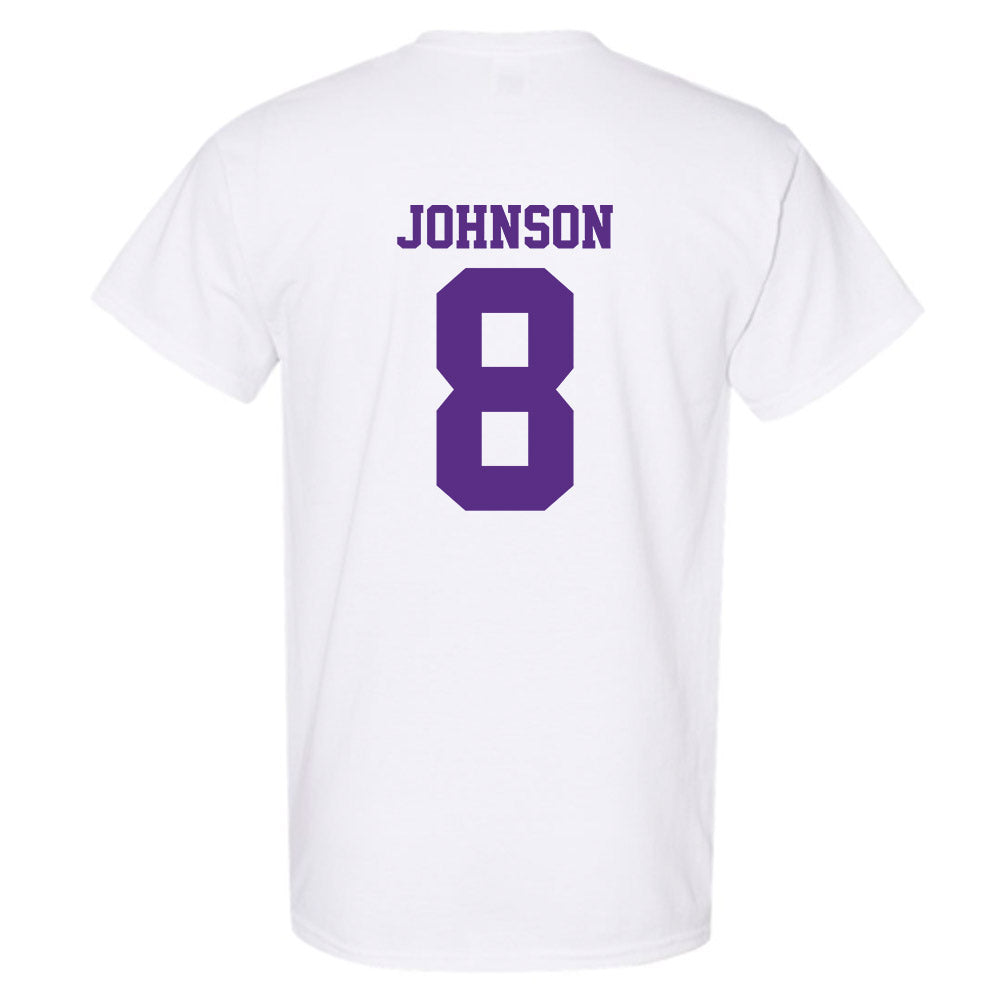 LSU - NCAA Football : Jujuan Johnson - Classic Shersey T-Shirt-1