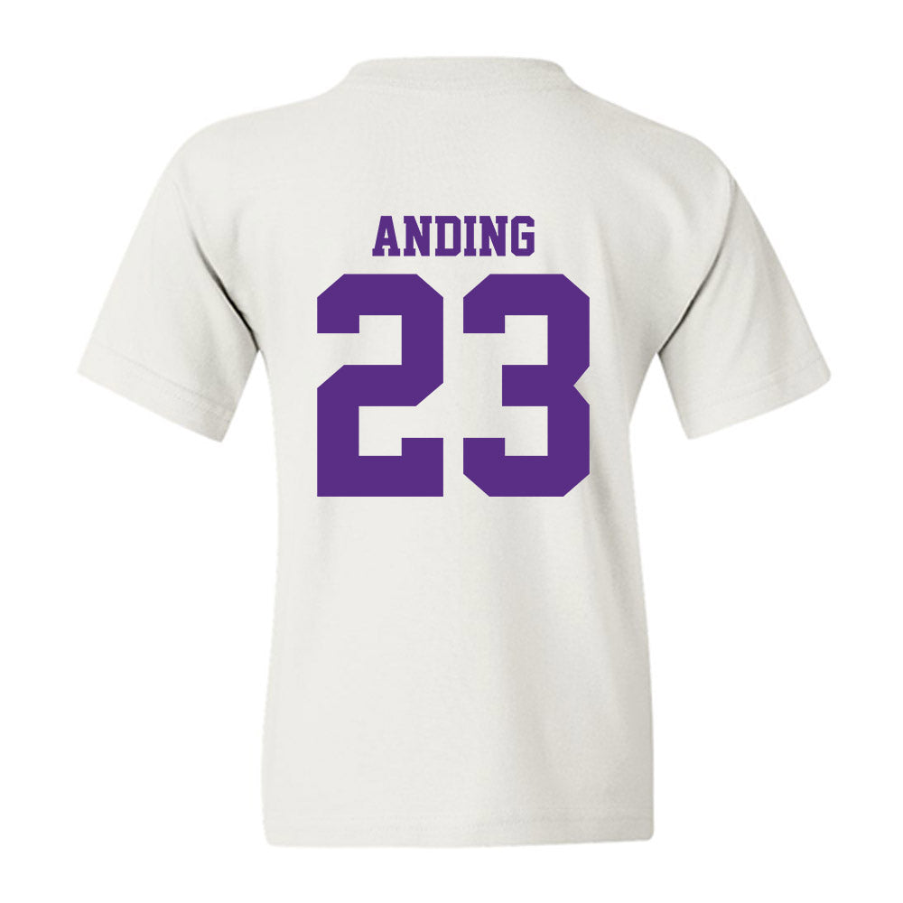LSU - NCAA Football : Aidan Anding - Classic Shersey Youth T-Shirt-1