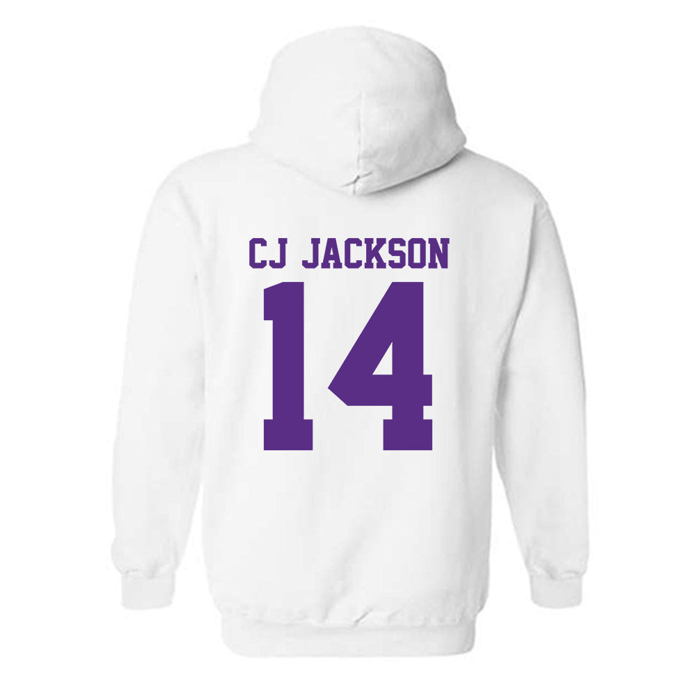 LSU - NCAA Football : Christopher "CJ" Jackson - Classic Shersey Hooded Sweatshirt-1
